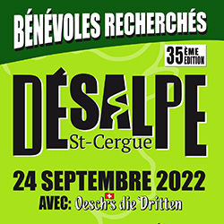 Flyer recherche bénévoles 2022