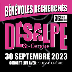 Flyer recherche bénévoles 2023